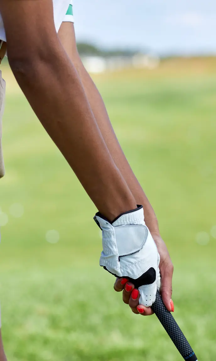 Elbow pain recovery. Golfer's elbow rehab treatment. Increase mobility with physical therapy. Work injury pain relief.